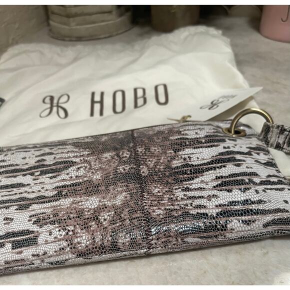 Hobo Vida wallet clutch lizard print 100% leather - Picture 2 of 14